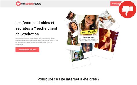 MesVoisinsSecrets.com expériences arnaque ️